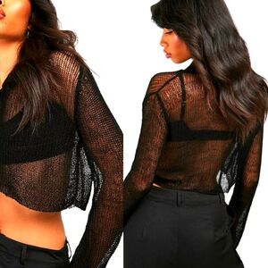 ÇA VA DE SOI sheer cardigan